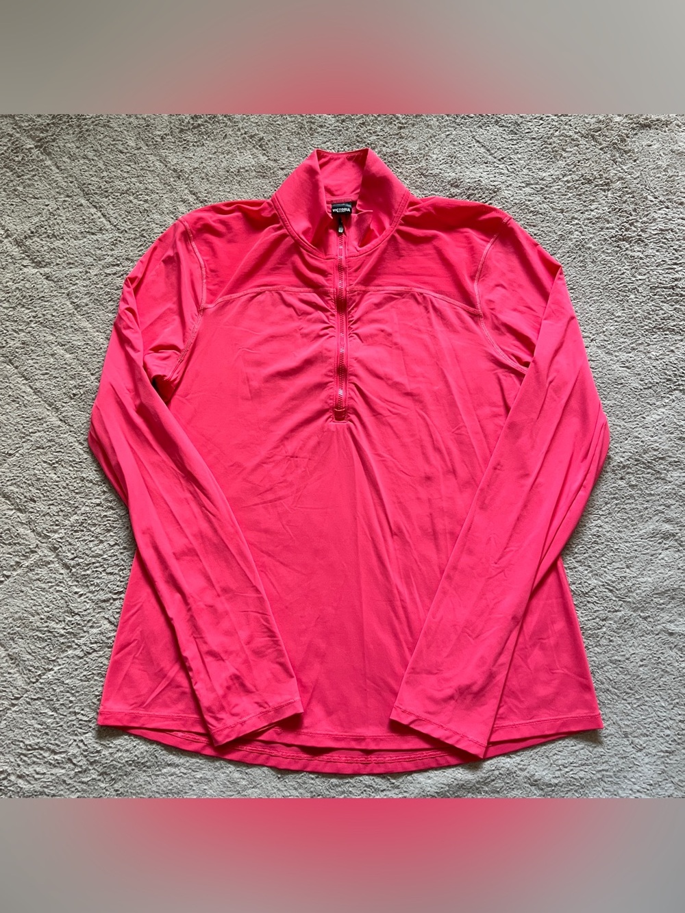 Victoria’s Secret Sport Workout Top Mesh Gym Running Pilates Yoga Athletic Sz L